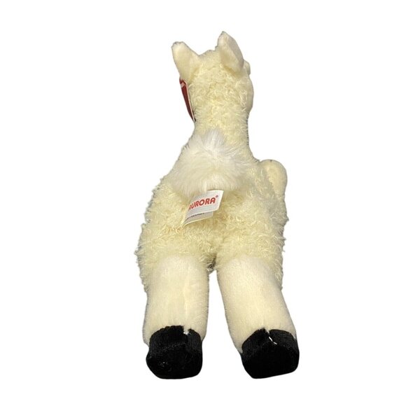 Aurora Realistic Plush Llama 12" - Picture 2 of 6